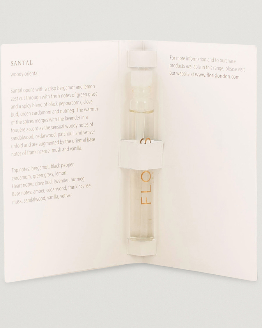 Uomini |  |  | Floris London Santal Eau de Toilette 1,2ml Sample