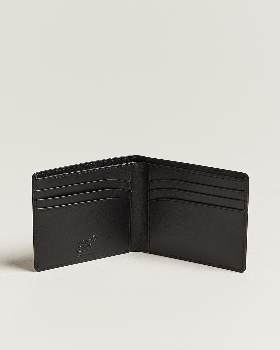 Uomini | Montblanc Meisterstück Leather Wallet 6cc Black | Montblanc | Meisterstück Leather Wallet 6cc Black