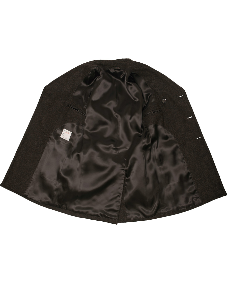 Uomini | Giacche | L.B.M. 1911 | Wool Double Breasted Coat Brown
