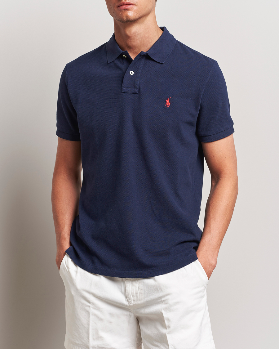 Uomini |  | Polo Ralph Lauren | Custom Slim Fit Polo Newport Navy