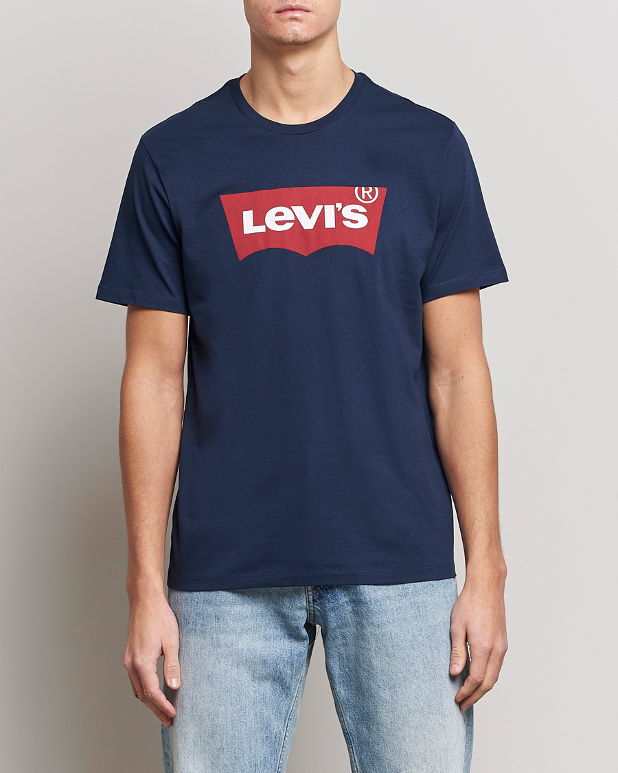 Uomini | T-shirt | Levi\'s | Logo Tee Dress Blue