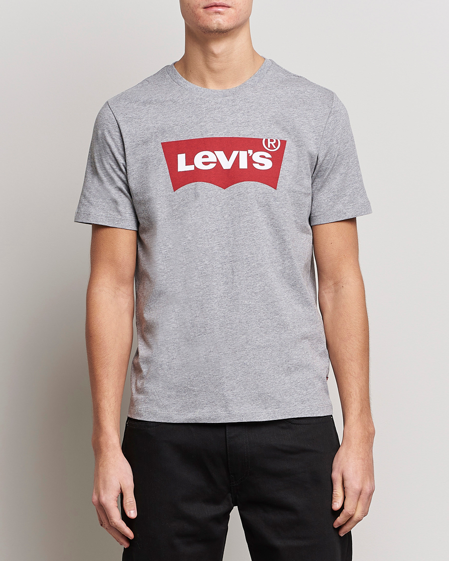 Uomini | T-shirt | Levi\'s | Logo Tee Mid Heather Grey