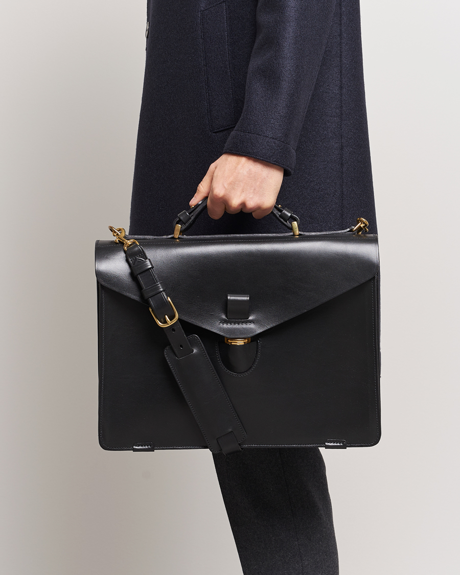 Uomini | Stile di vita | Tärnsjö Garveri | TG1873 Briefcase Black