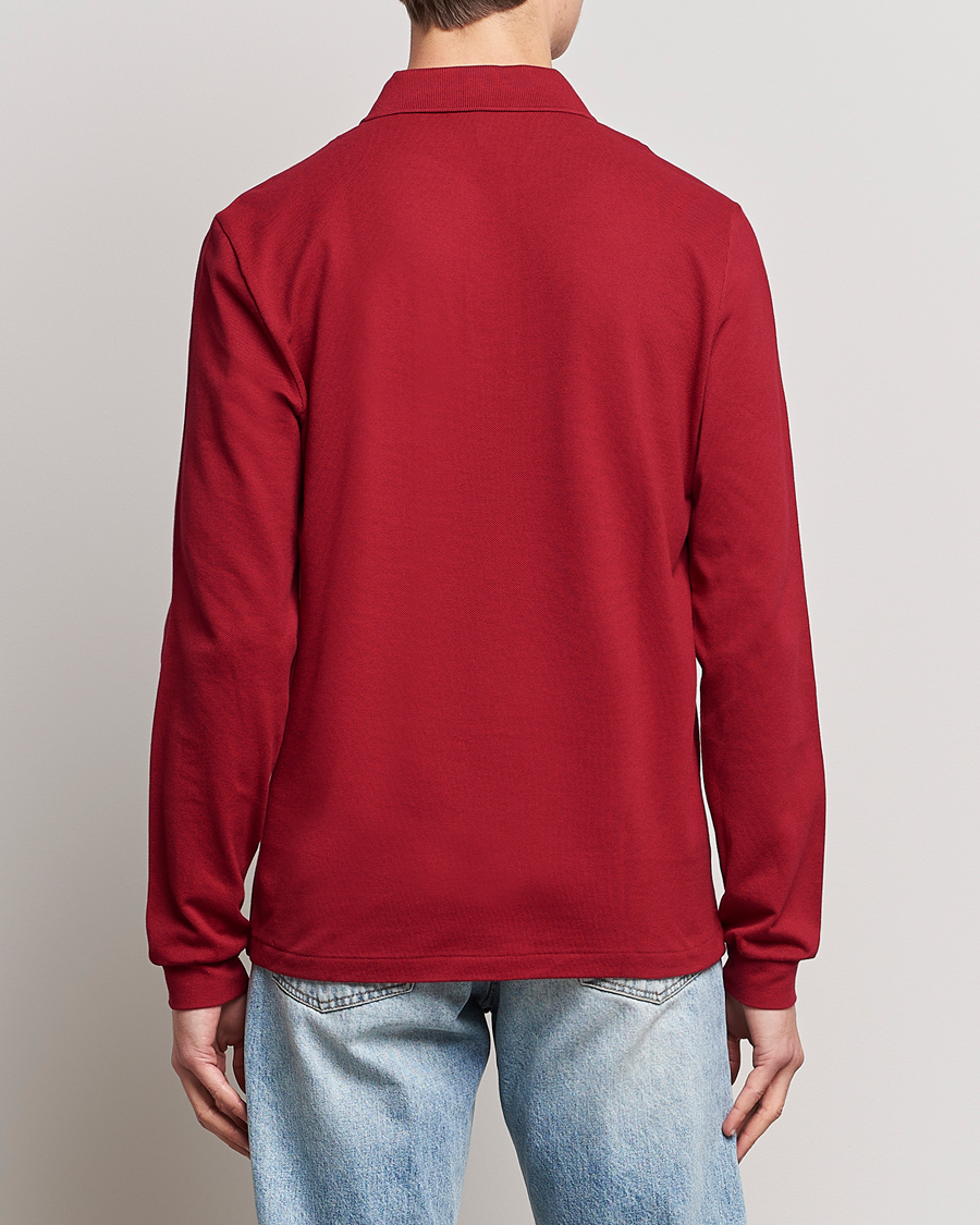 Uomini | Maglieria | Lacoste | Long Sleeve Polo Bordeaux