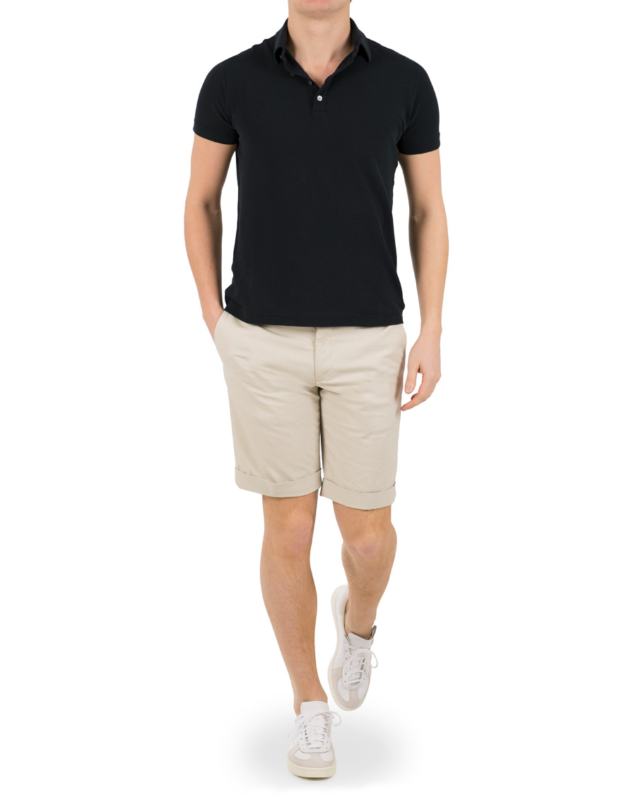 Uomini | Pantaloncini | Incotex | Ice Cotton Shorts Off White