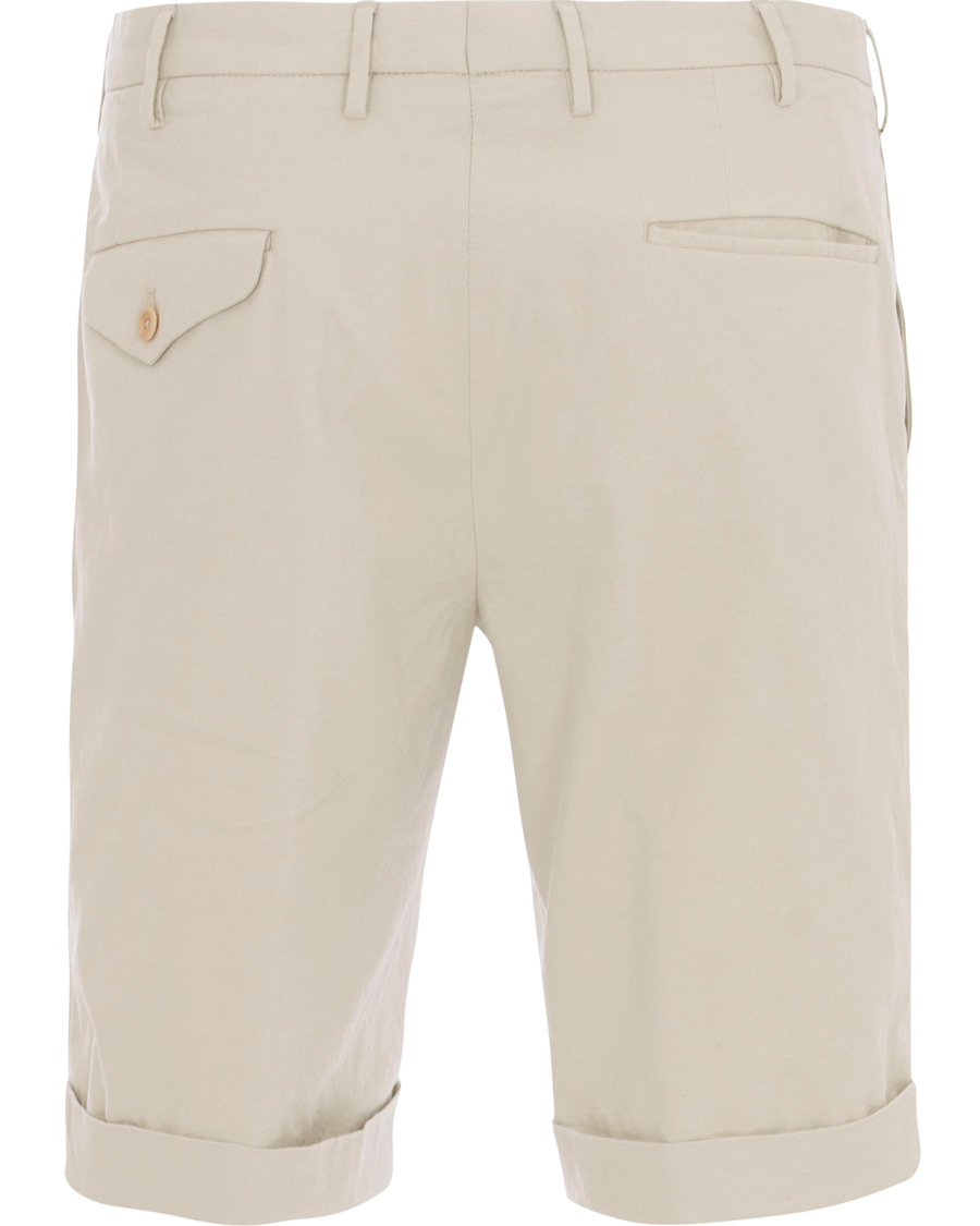 Uomini | Pantaloncini | Incotex | Ice Cotton Shorts Off White