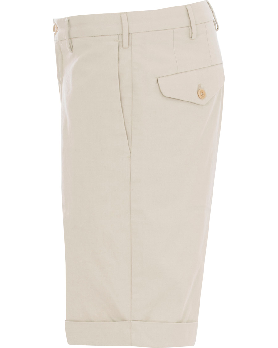 Uomini | Pantaloncini | Incotex | Ice Cotton Shorts Off White