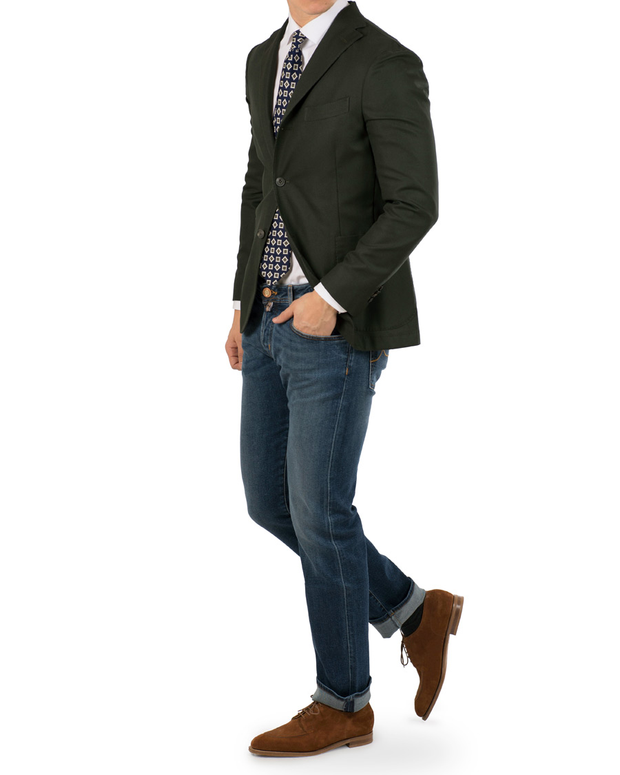 Uomini | Edward Green Dover Unlined Split Toe Derby Polo Suede | Edward Green | Dover Unlined Split Toe Derby Polo Suede