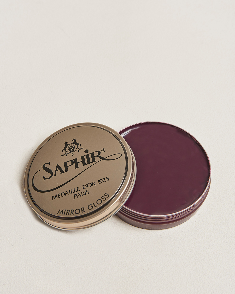 Uomini | Cura delle scarpe | Saphir Medaille d\'Or | Mirror Gloss 75 ml Burgundy