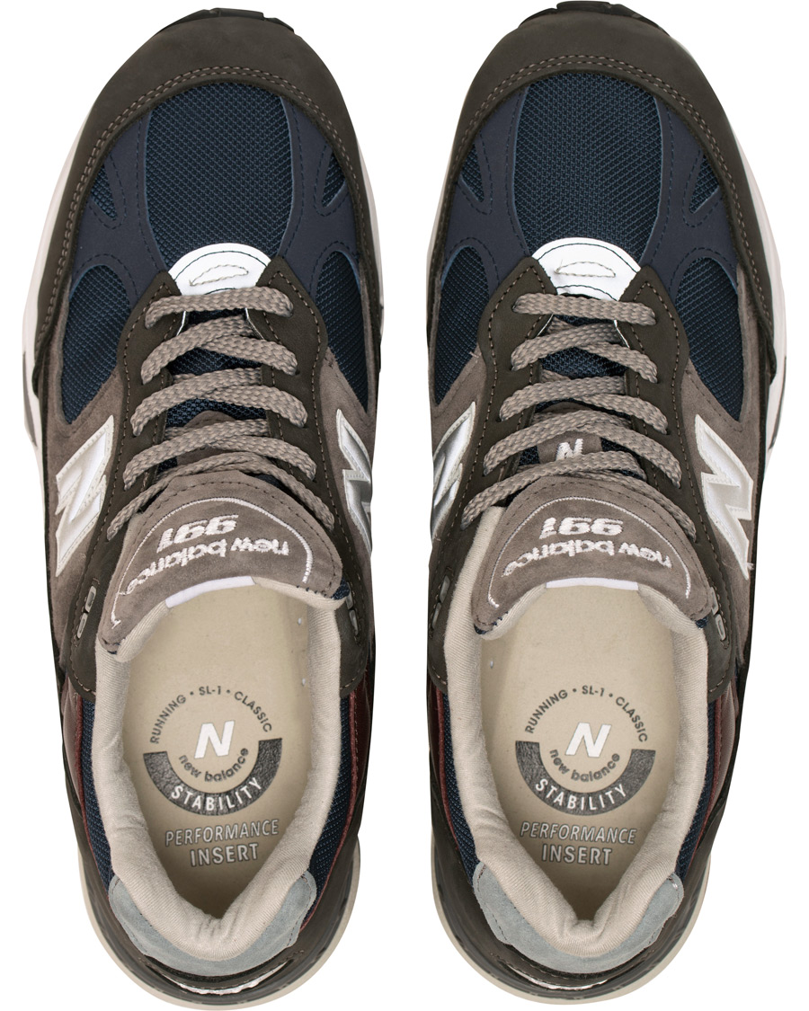 Uomini | New Balance Made in England 991 Sneaker Navy/Grey | New Balance | Made in England 991 Sneaker Navy/Grey
