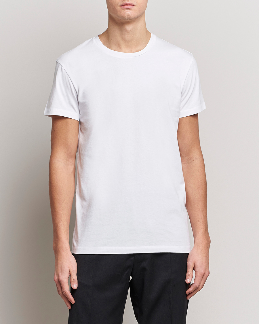 Uomini |  | Samsøe Samsøe | Kronos Crew Neck Tee White