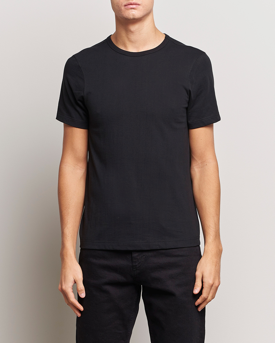 Uomini |  | Merz b. Schwanen | 1950s Classic Loopwheeled T-Shirt Black