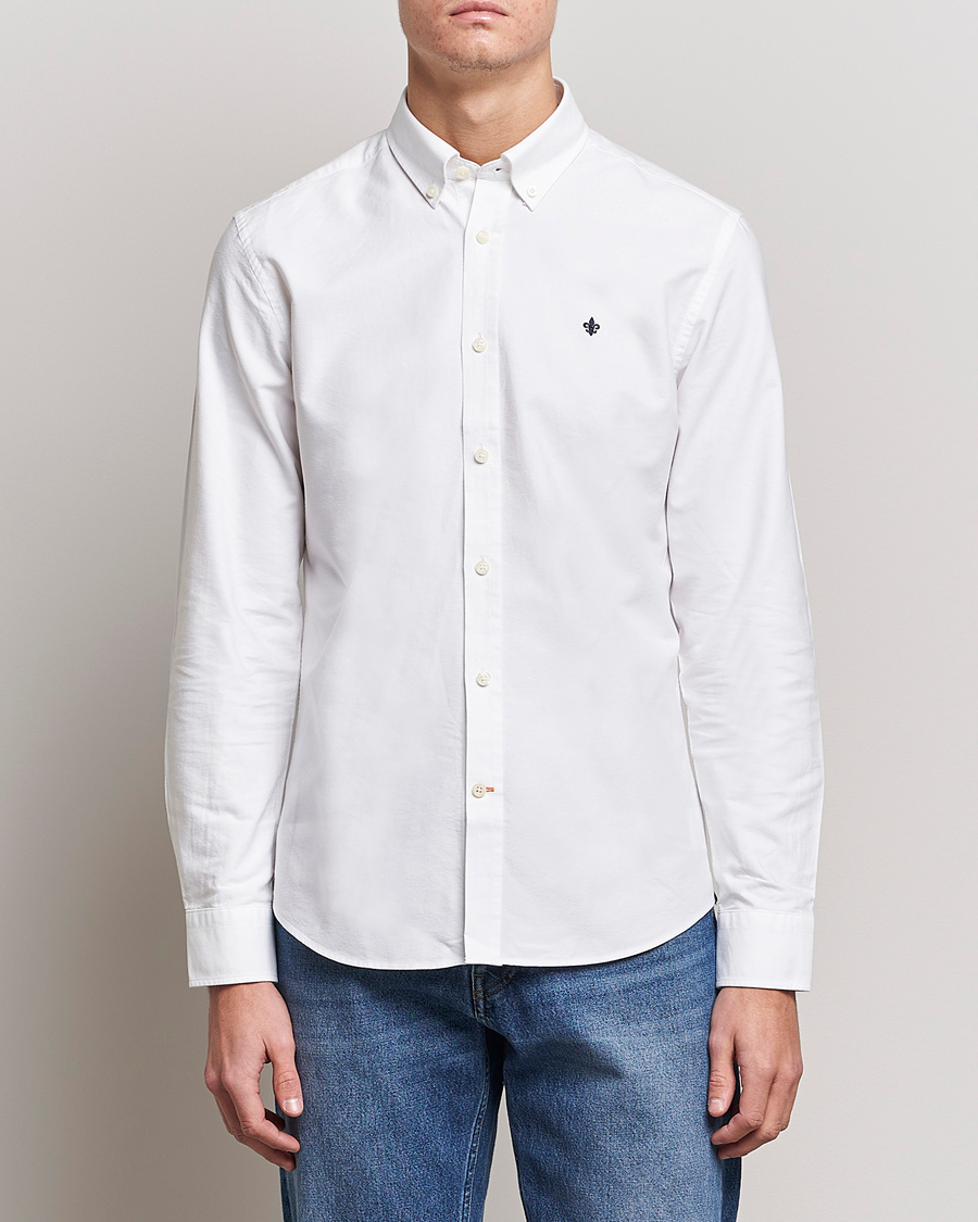 Uomini | Camicie oxford | Morris | Douglas Oxford Shirt White