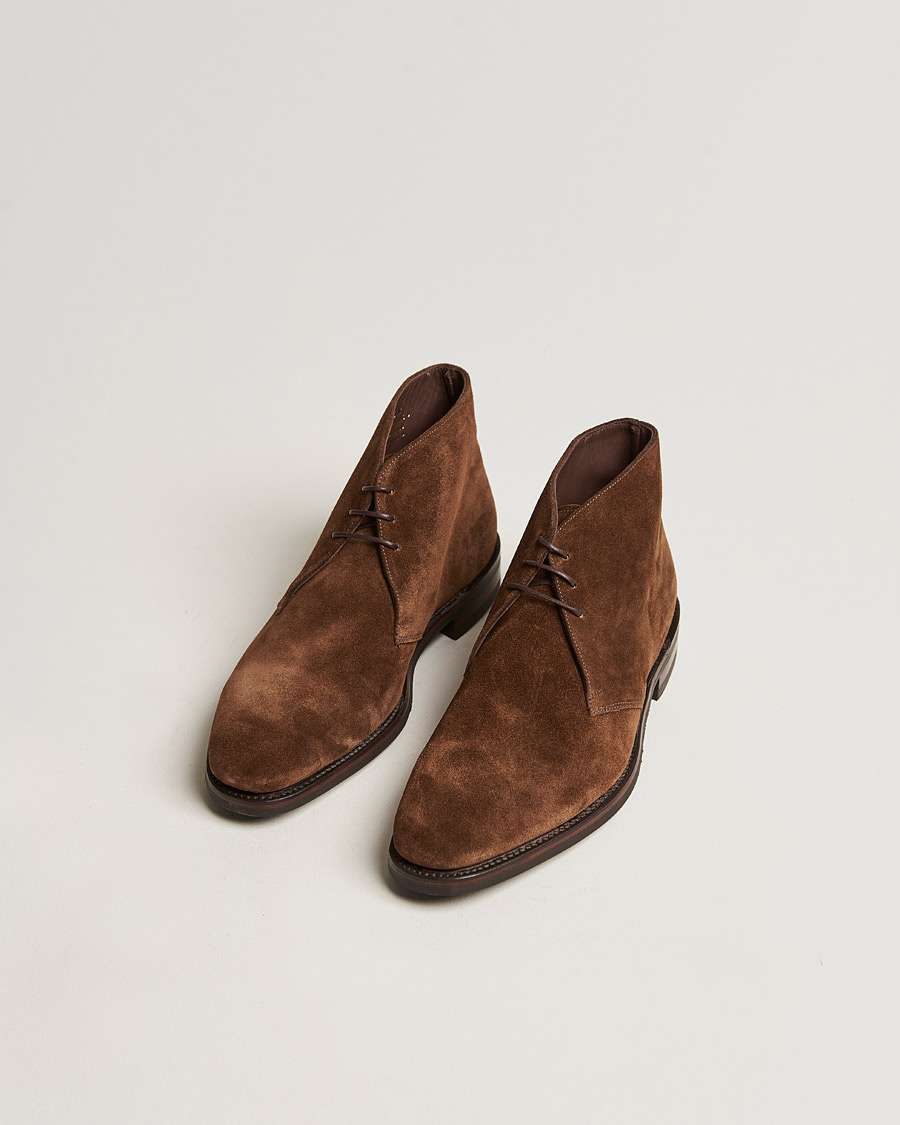 Uomini |  | Loake 1880 | Pimlico Chukka Boot Brown Suede