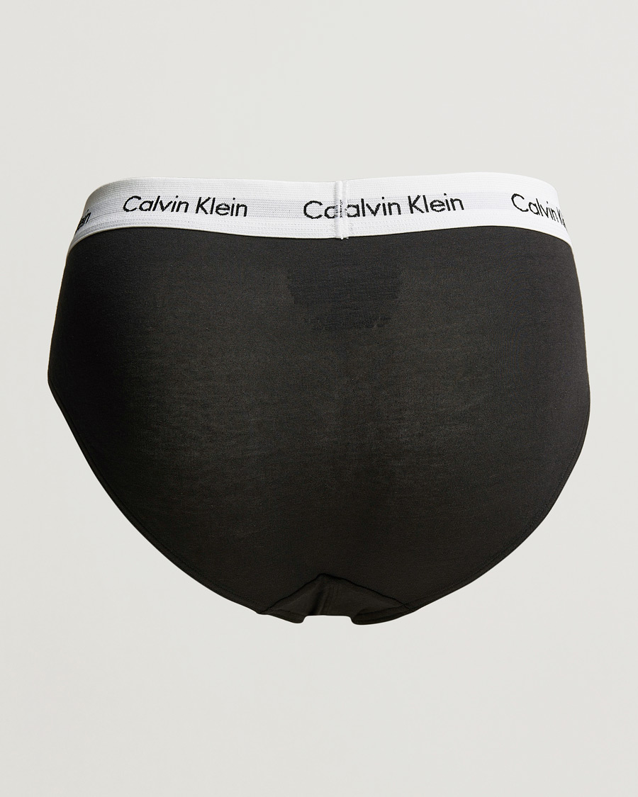 Uomini | Calvin Klein | Calvin Klein | Cotton Stretch Hip Breif 3-Pack Black