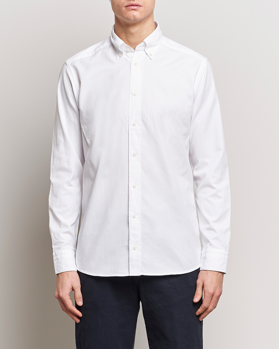 Uomini | Business & Beyond | Eton | Slim Fit Royal Oxford Button Down White