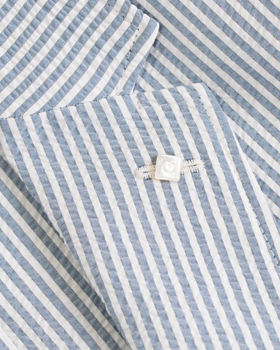 Uomini | Blazers | GANT | Seersucker Stripe Blazer Eggshell