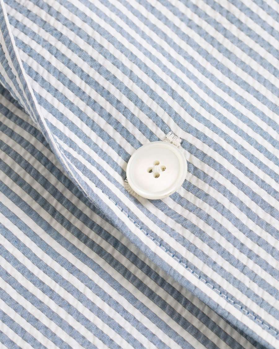 Uomini | Blazers | GANT | Seersucker Stripe Blazer Eggshell