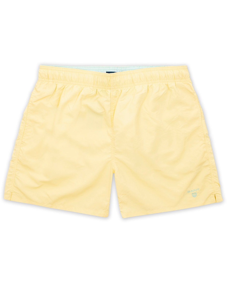 Uomini | Costumi da bagno | GANT | Classic Swim Shorts Lemon