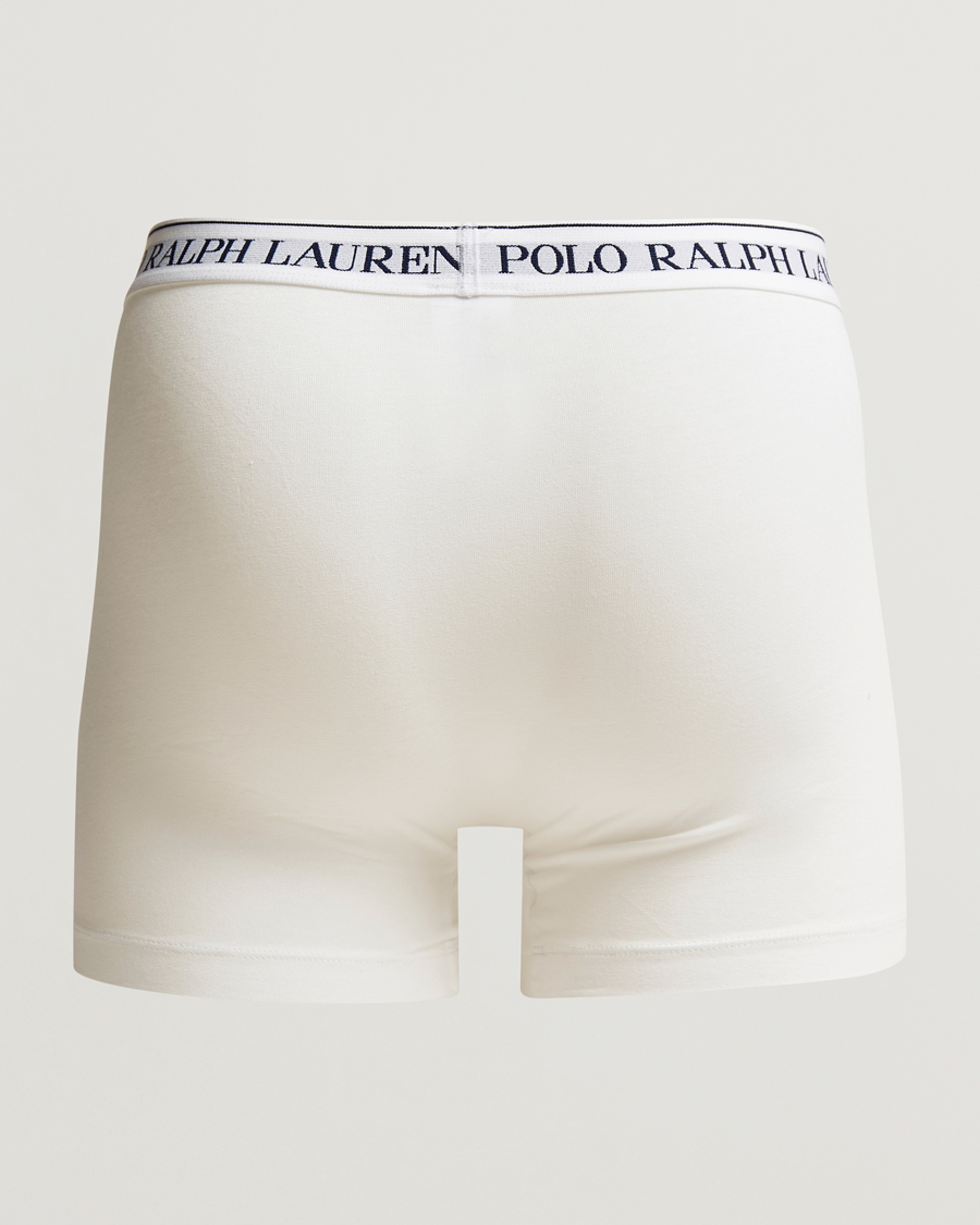 Uomini |  | Polo Ralph Lauren | 3-Pack Stretch Boxer Brief White