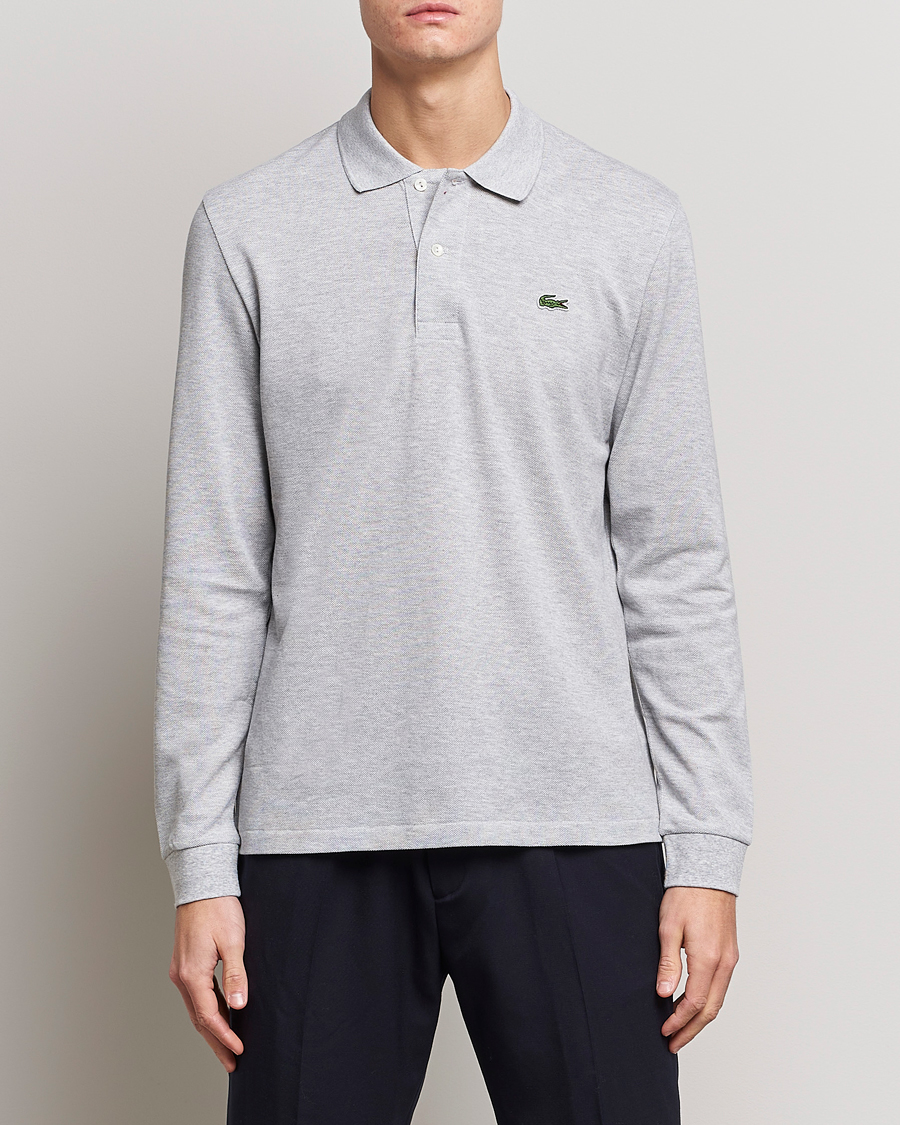 Uomini | Lacoste | Lacoste | Long Sleeve Original Polo Grey