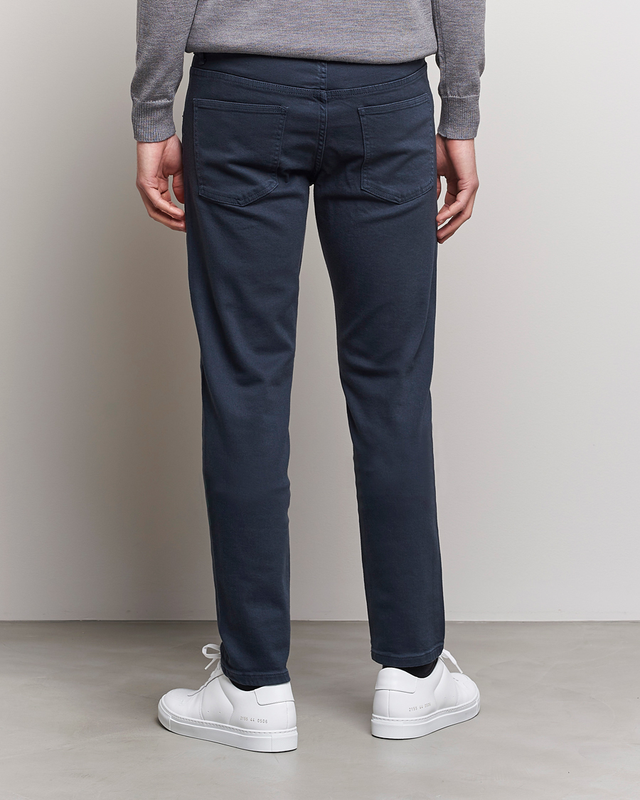 Uomini | Pantaloni | J.Lindeberg | Jay Solid Stretch 5-Pocket Pants Navy