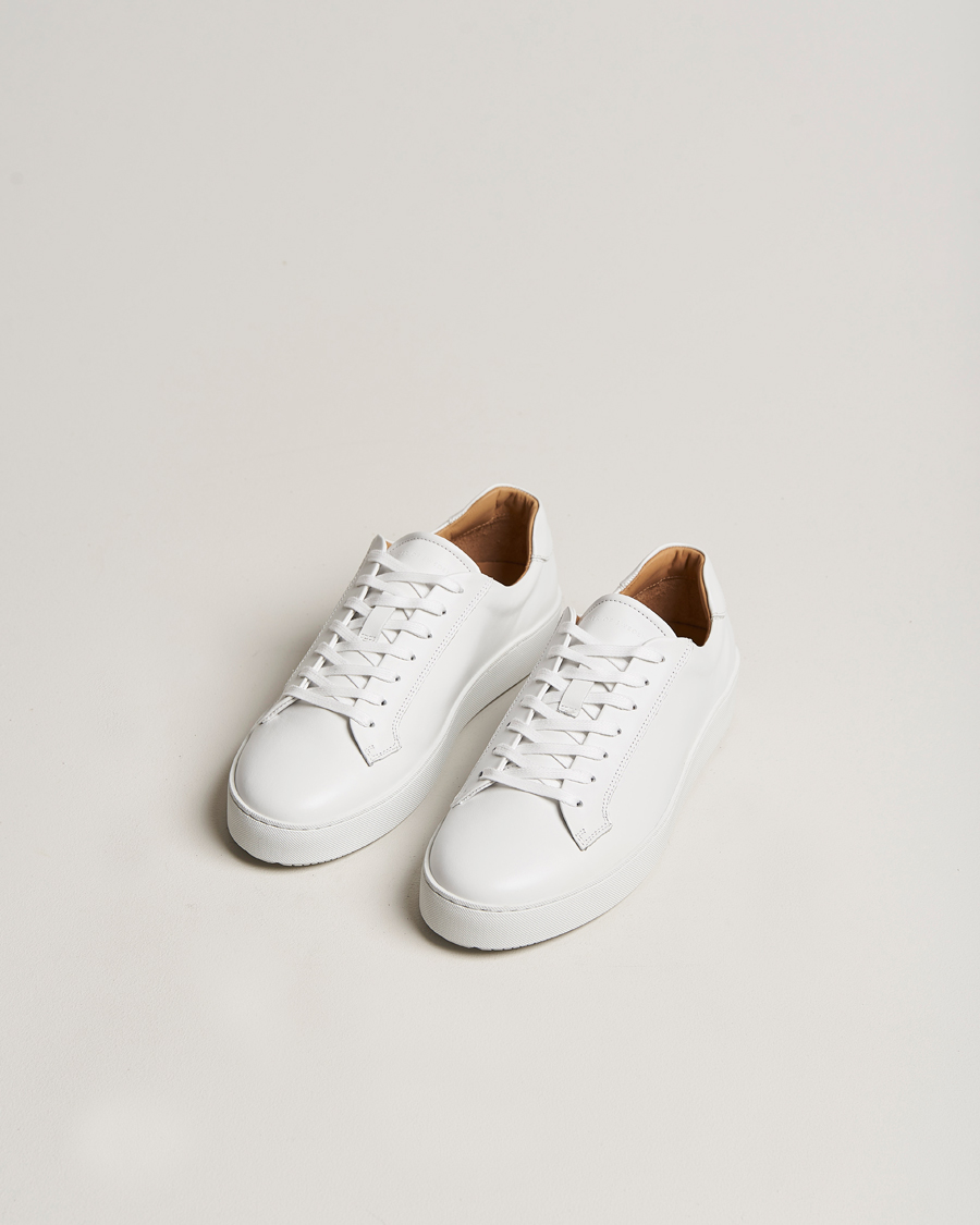 Uomini | Tiger of Sweden | Tiger of Sweden | Salas Leather Sneaker White