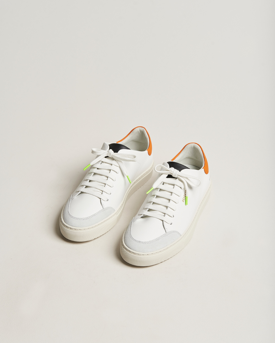 Uomini | Sneakers | Axel Arigato | Clean 90 Triple Sneaker White/Orange