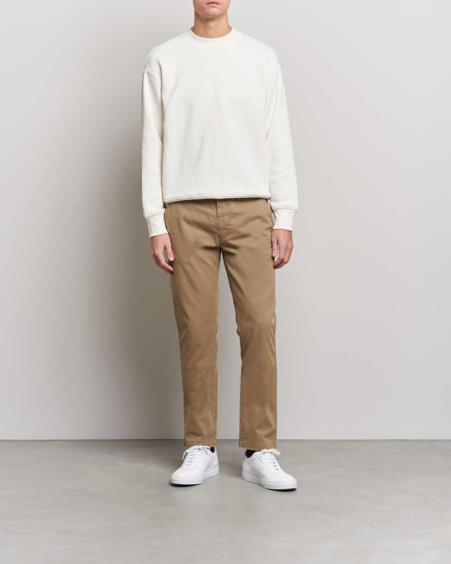 Uomini | Pantaloni | NN07 | Marco Slim Fit Stretch Chinos Green Stone