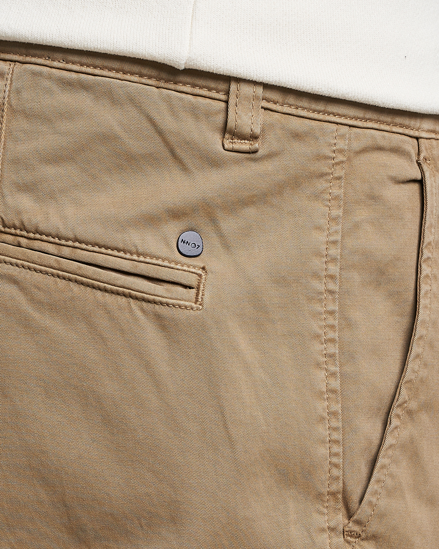 Uomini | Pantaloni | NN07 | Marco Slim Fit Stretch Chinos Green Stone