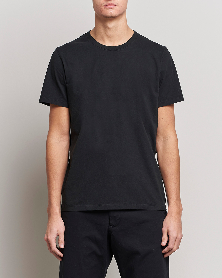 Uomini |  | NN07 | Pima Crew Neck Tee Black