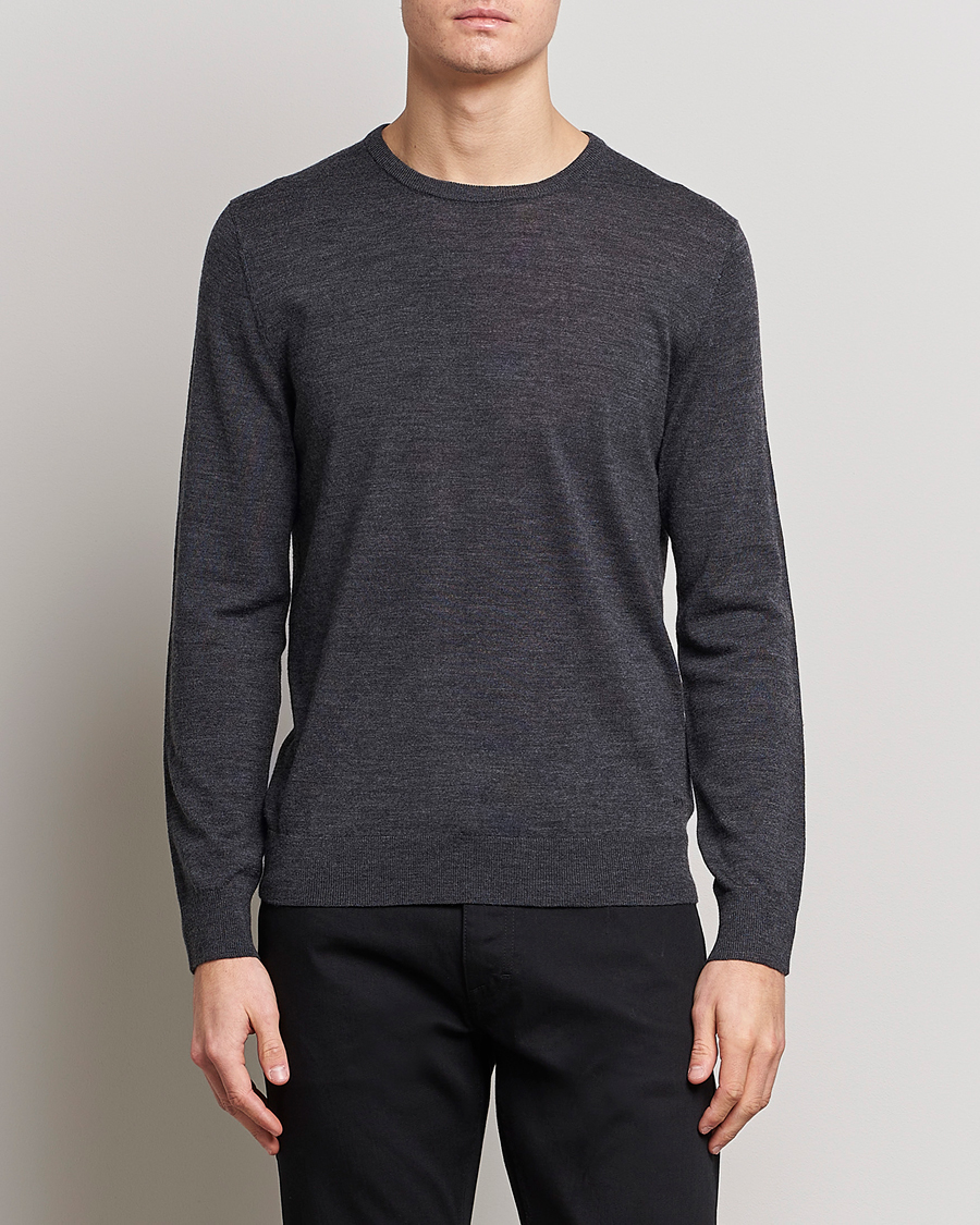 Uomini |  | Tiger of Sweden | Nichols Crew Neck Pullover Grey