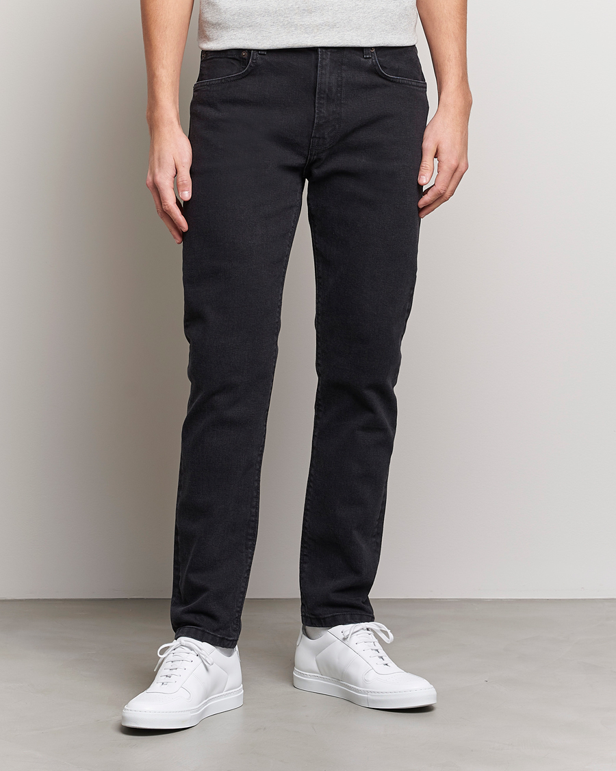 Uomini | Jeans | Jeanerica | TM005 Tapered Jeans Black 2 Weeks