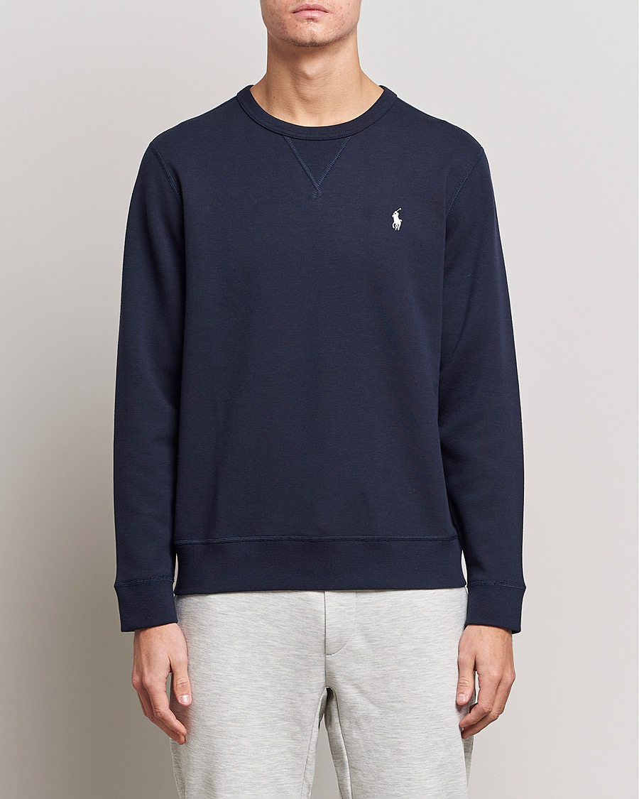 Uomini |  | Polo Ralph Lauren | Tech Crew Neck Sweatshirt Aviator Navy