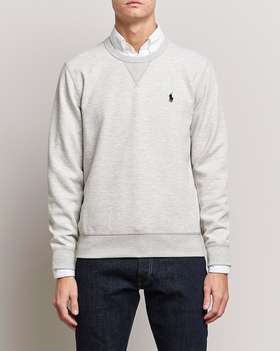 Uomini | Felpe grigie | Polo Ralph Lauren | Tech Crew Neck Sweatshirt Light Sport Heather