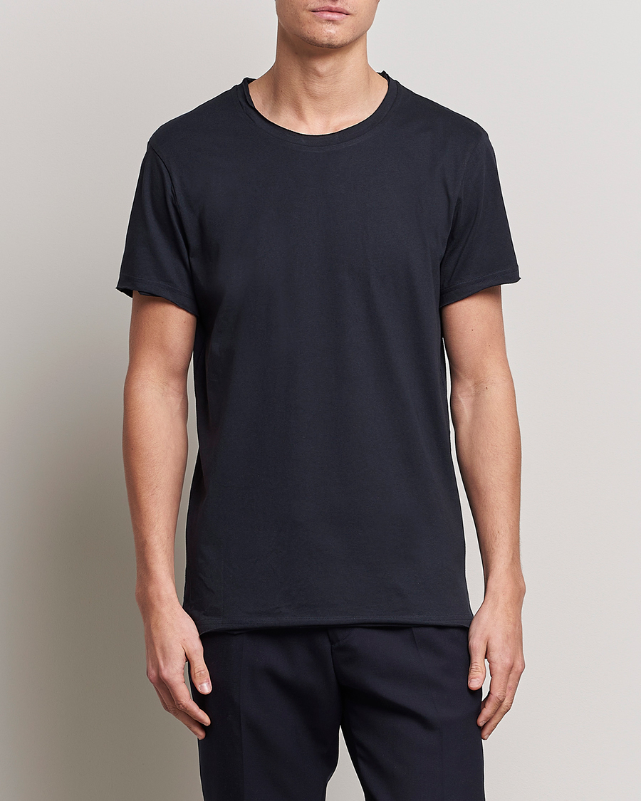 Uomini | Bread & Boxers | Bread & Boxers | Crew Neck Relaxed Dark Navy