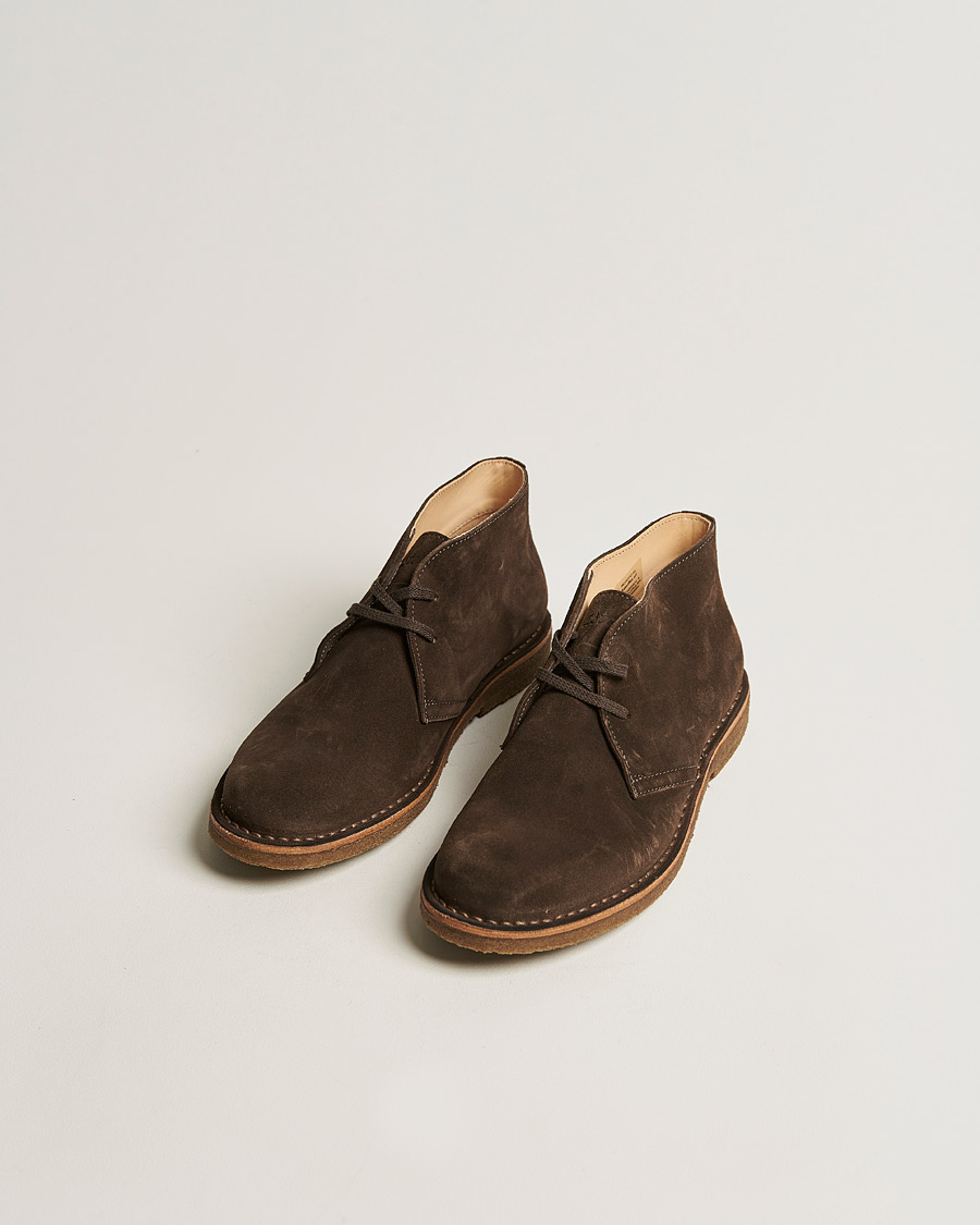 Uomini | Italian Department | Astorflex | Greenflex Desert Boot Dark Brown Suede