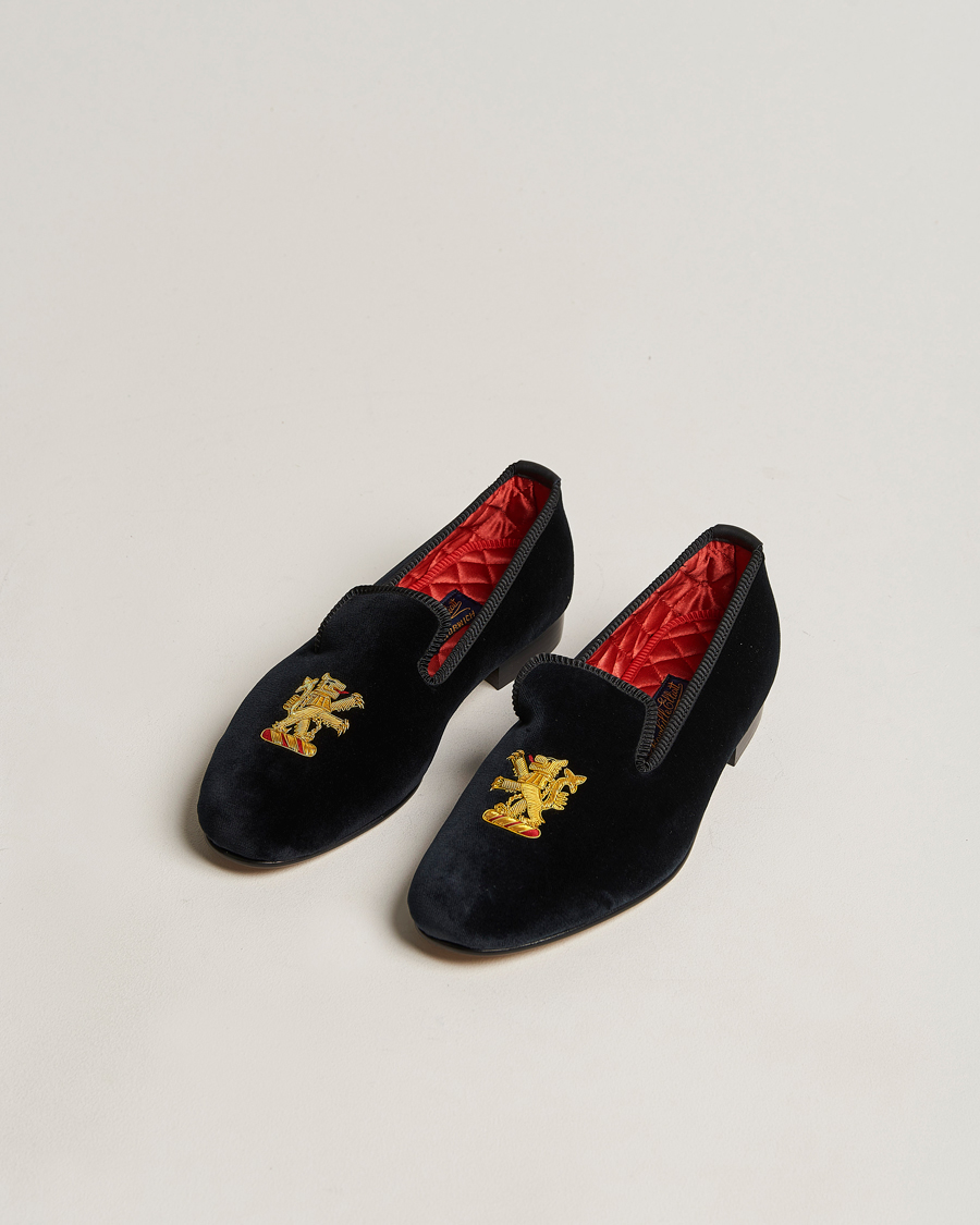 Uomini |  | Bowhill & Elliott | Albert Rampant Lion Pumps Black