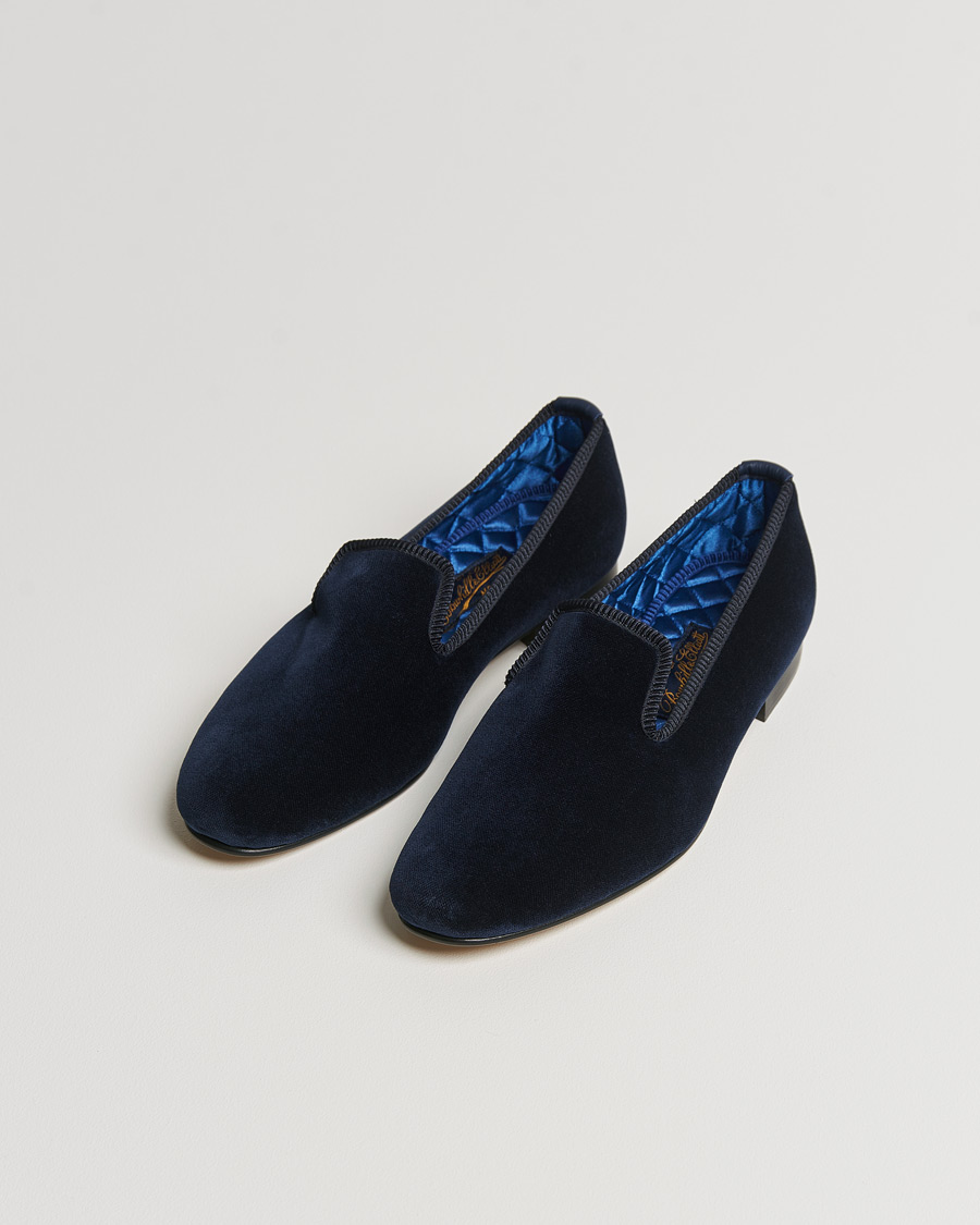 Uomini | Celebra il nuovo anno con stile | Bowhill & Elliott | Albert Plain Pumps Navy