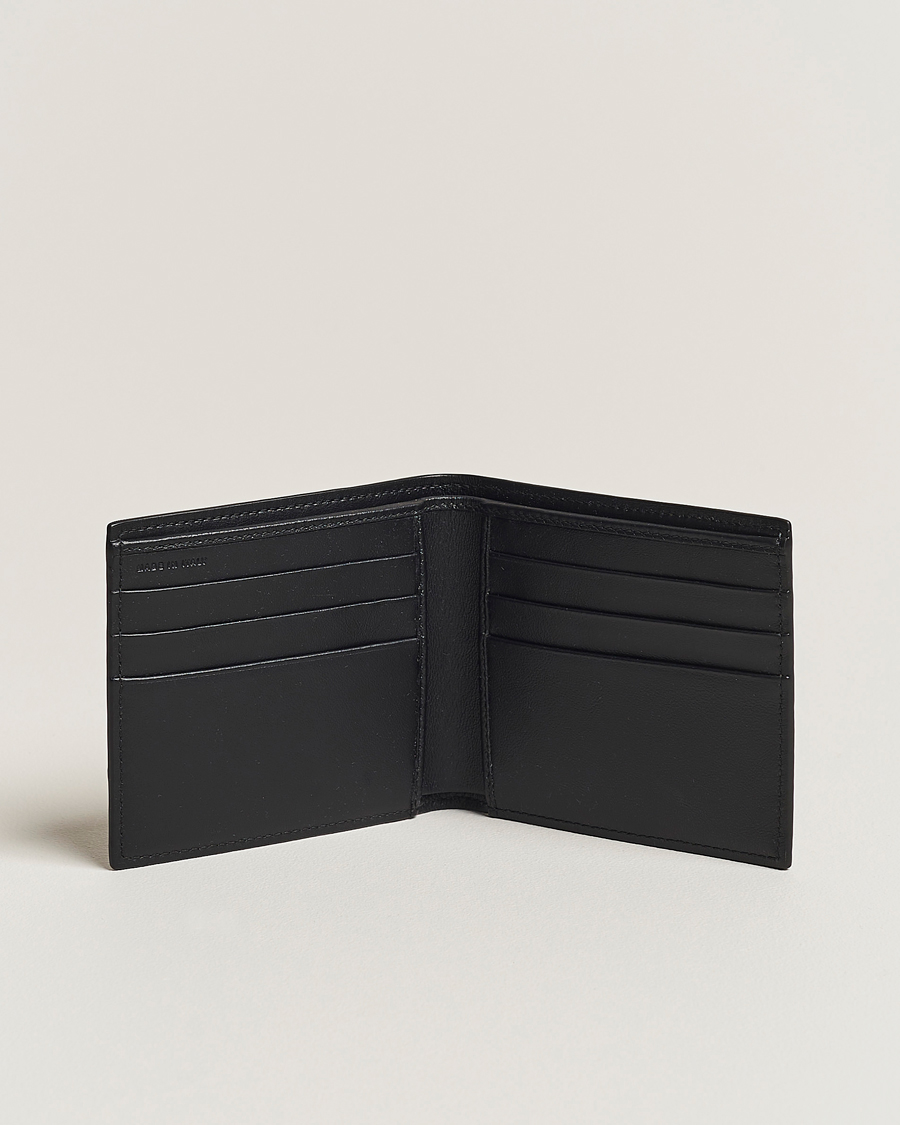 Uomini | Portafogli bi fold con zip | Smythson | Ludlow 6 Card Wallet Black