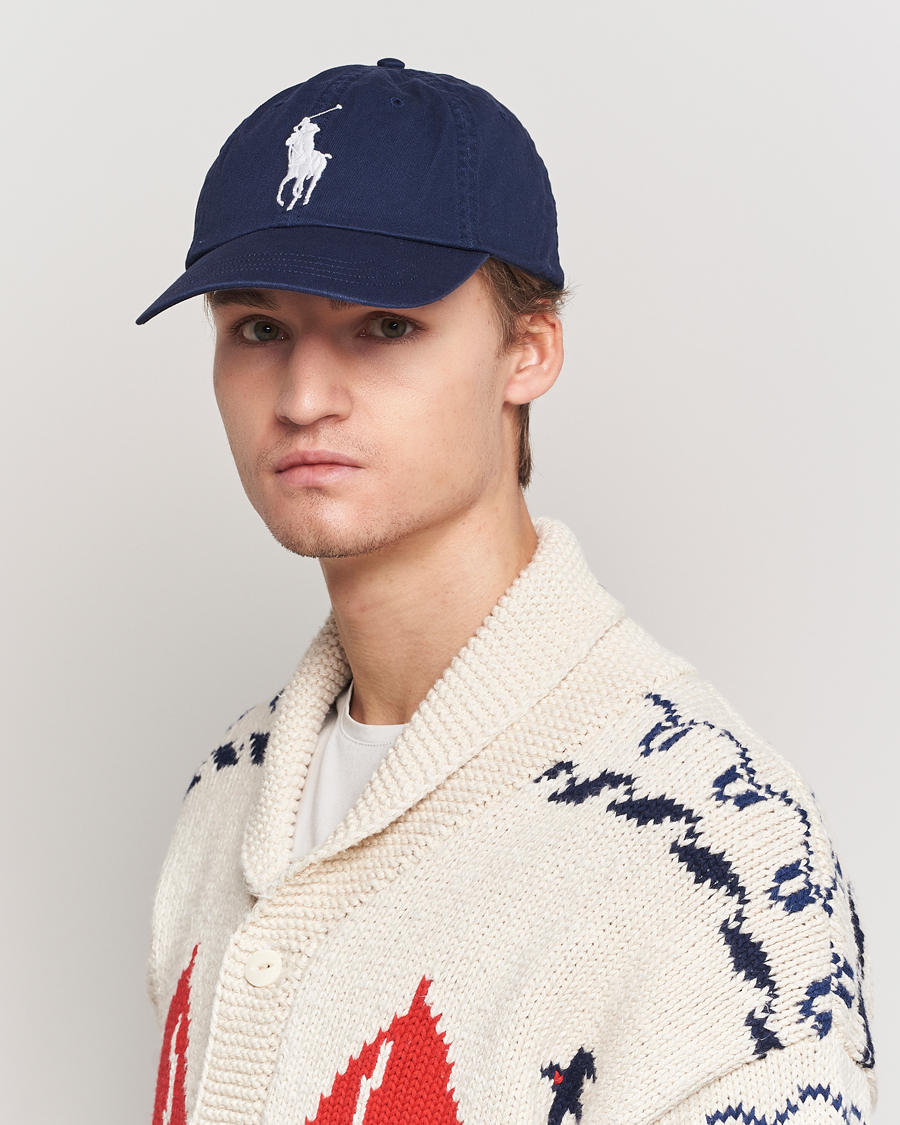 Uomini | Cappelli & Berretti | Polo Ralph Lauren | Big Pony Cap Newport Navy