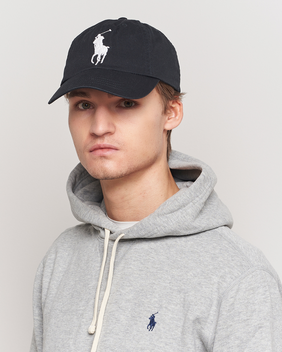 Uomini |  | Polo Ralph Lauren | Big Pony Cap RL Black