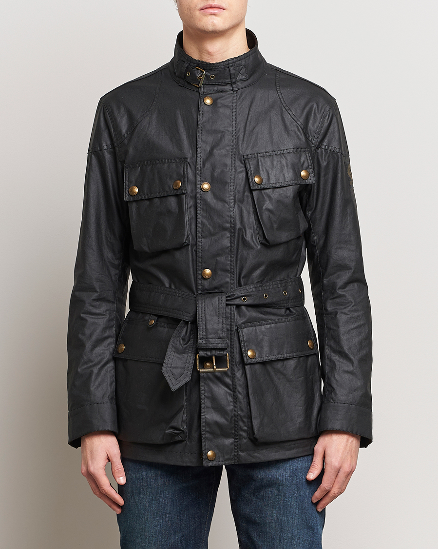 Uomini | Best of British | Belstaff | Trialmaster Waxed Jacket Black