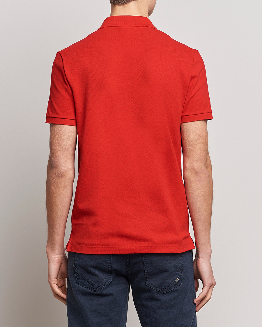 Uomini | Polo | Lacoste | Slim Fit Polo Piké Red