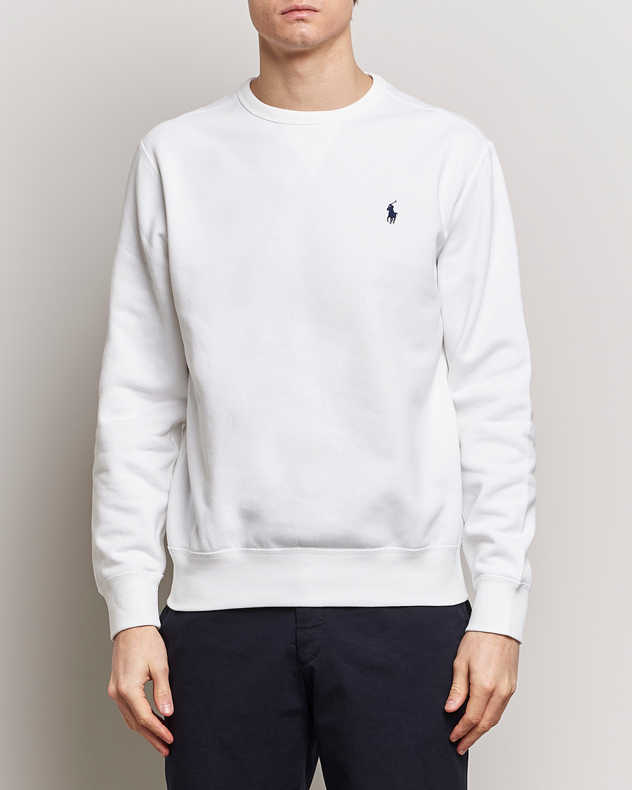 Uomini | Vendita | Polo Ralph Lauren | Crew Neck Sweatshirt White