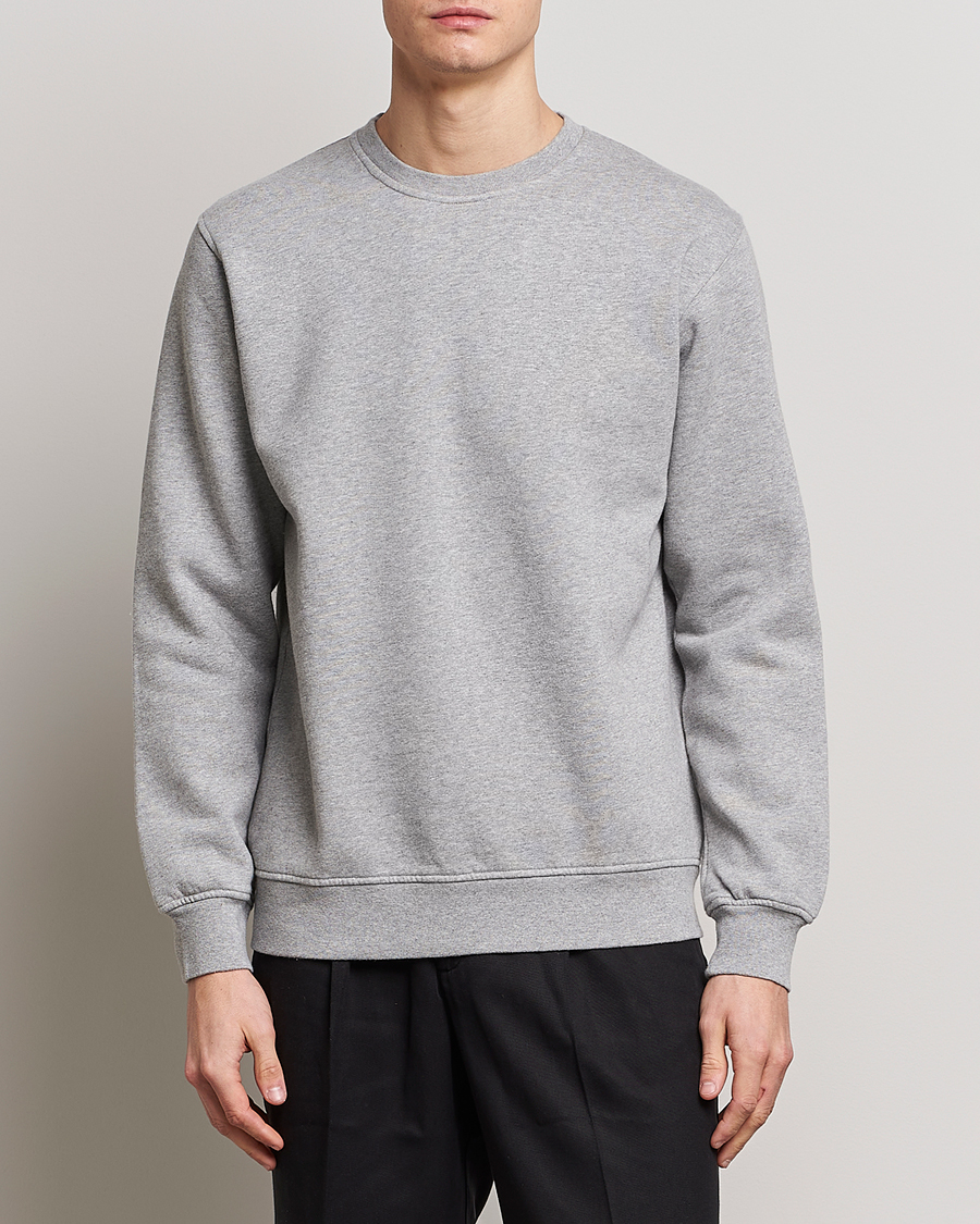 Uomini | Reparti | Colorful Standard | Classic Organic Crew Neck Sweat Heather Grey