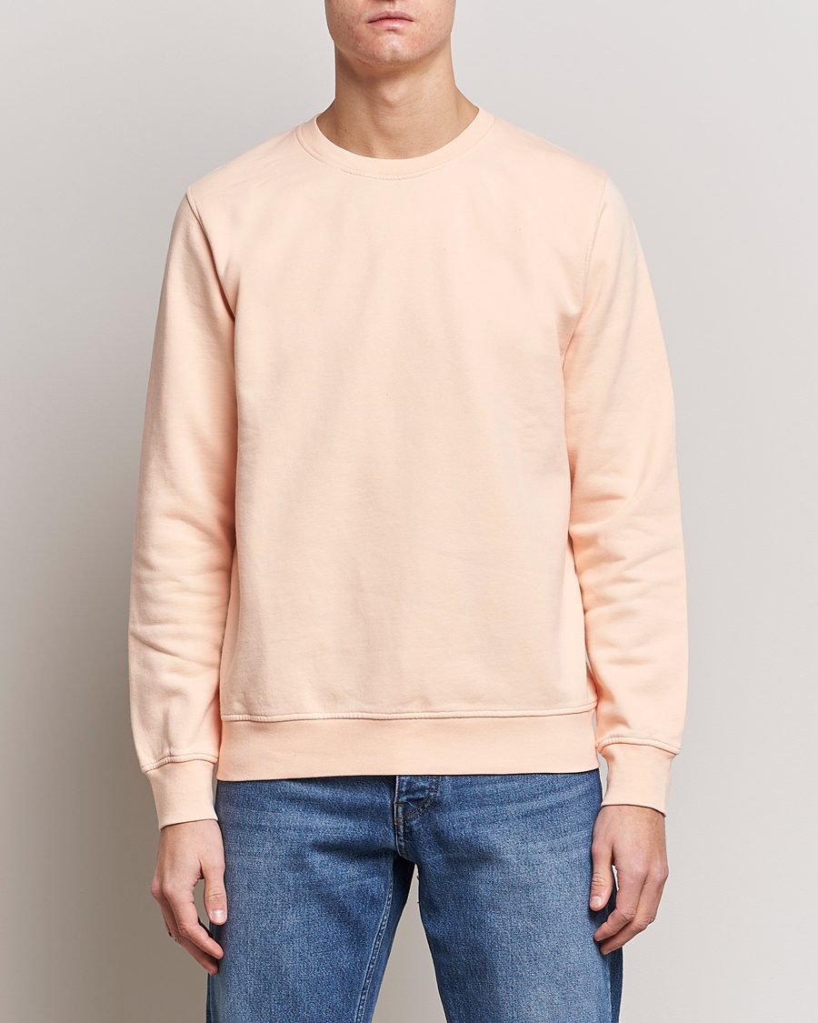 Uomini |  | Colorful Standard | Classic Organic Crew Neck Sweat Paradise Peach