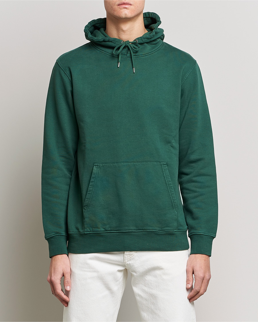 Uomini | Colorful Standard | Colorful Standard | Classic Organic Hood Emerald Green