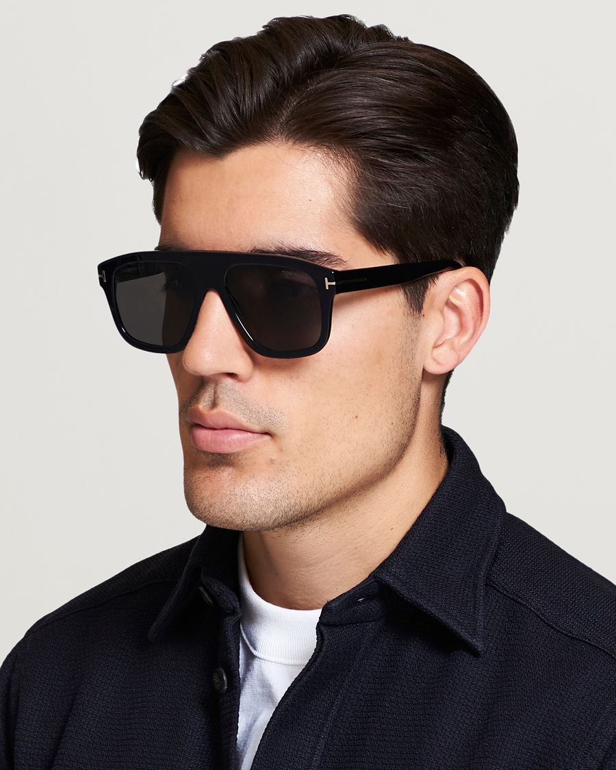 Uomini | Tom Ford Thor FT0777 Sunglasses Black/Polarized | Tom Ford | Thor FT0777 Sunglasses Black/Polarized