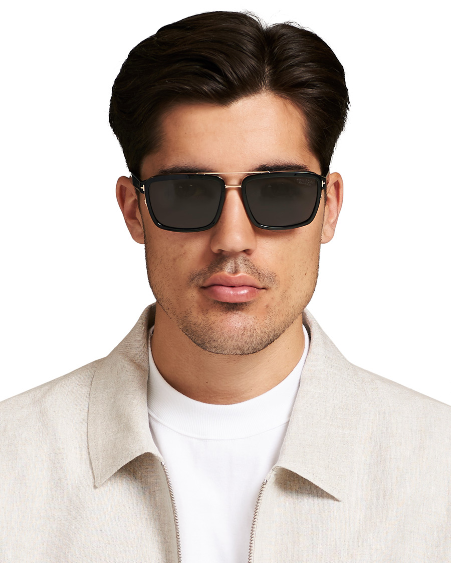 Uomini | Tom Ford Anders FT0780 Sunglasses Black/Polarized | Tom Ford | Anders FT0780 Sunglasses Black/Polarized